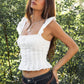 LAYETTE Square Poplin Top