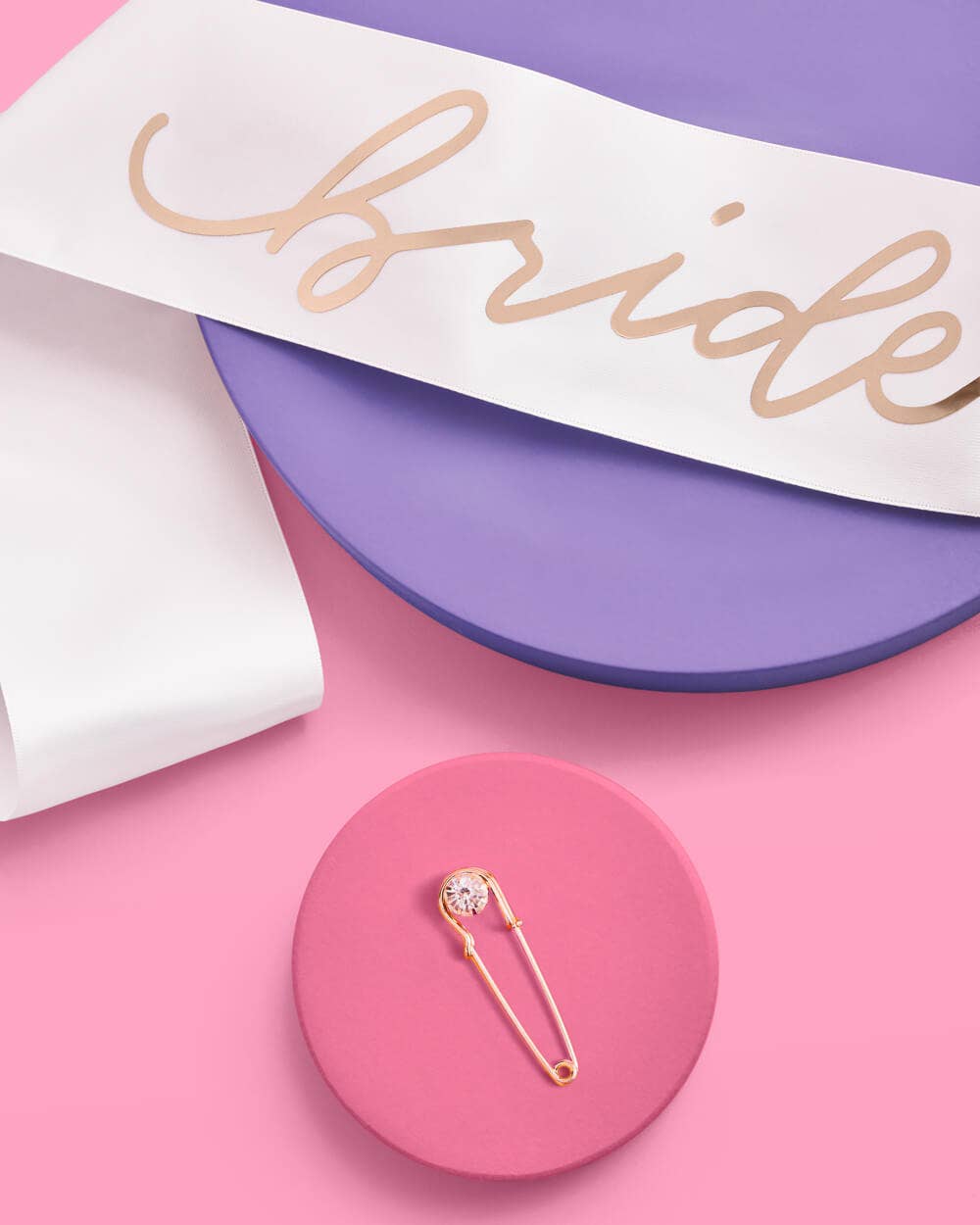 Bride To Be Accessory Kit; Sash, Pearl Headband, Gift Bundle