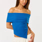 Aly Asymmetrical Off Shoulder Top