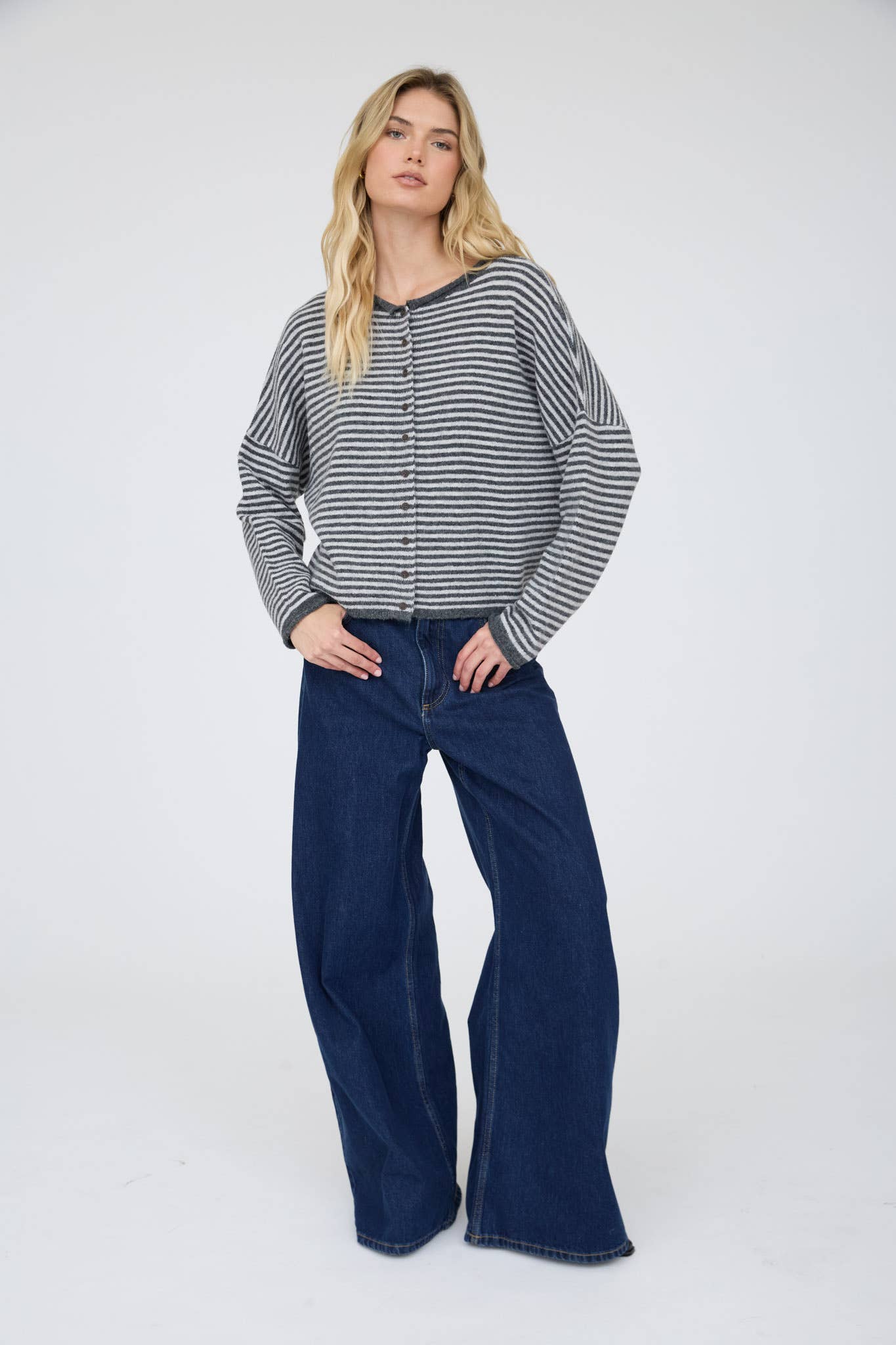 Sadie Striped Cardigan