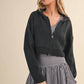 Kat Knit Zip Up Hoodie Sweater