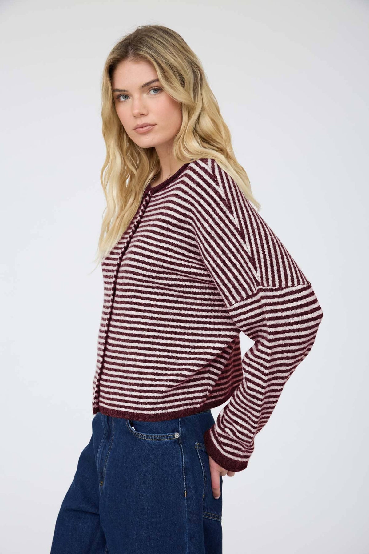 Sadie Striped Cardigan
