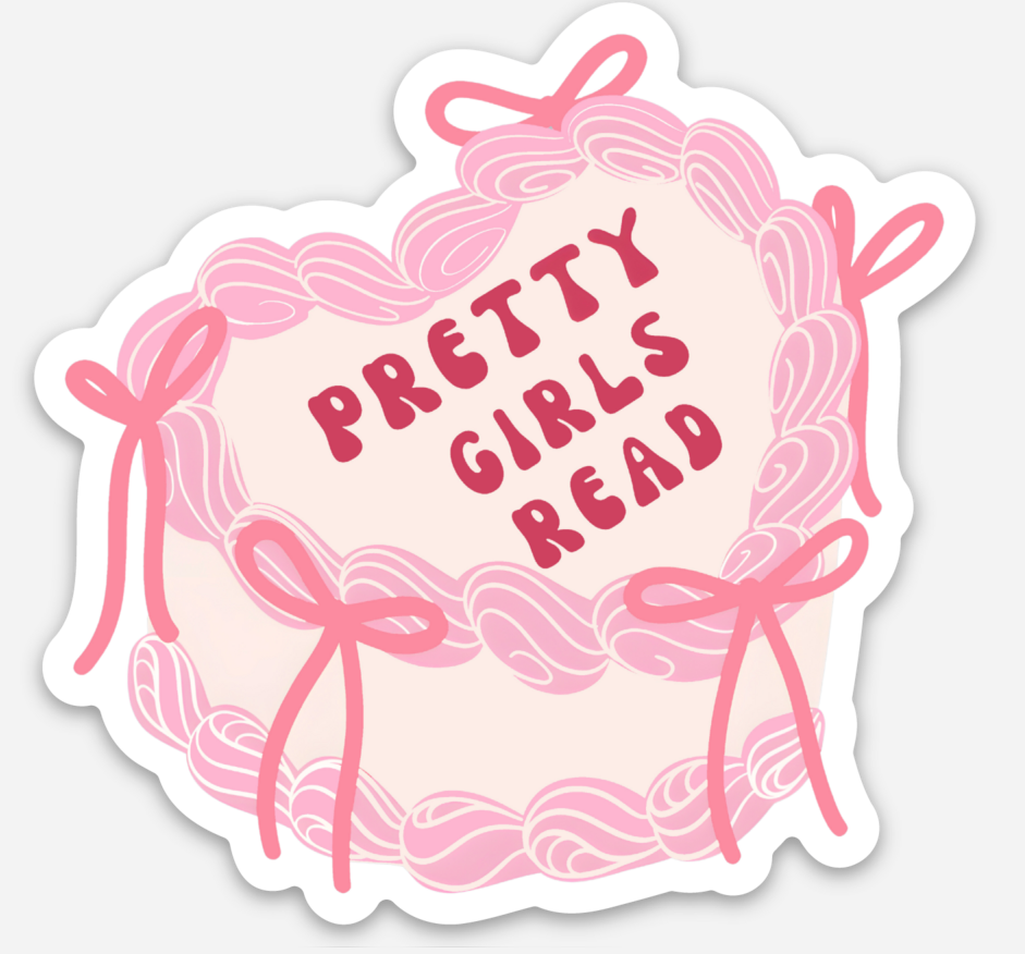 Pretty Girls Read Sticker