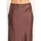 Satin Maxi Skirt