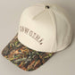 COWGIRL Embroidery Camo Two-Tone Cap