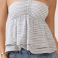 Stripe Halter Top