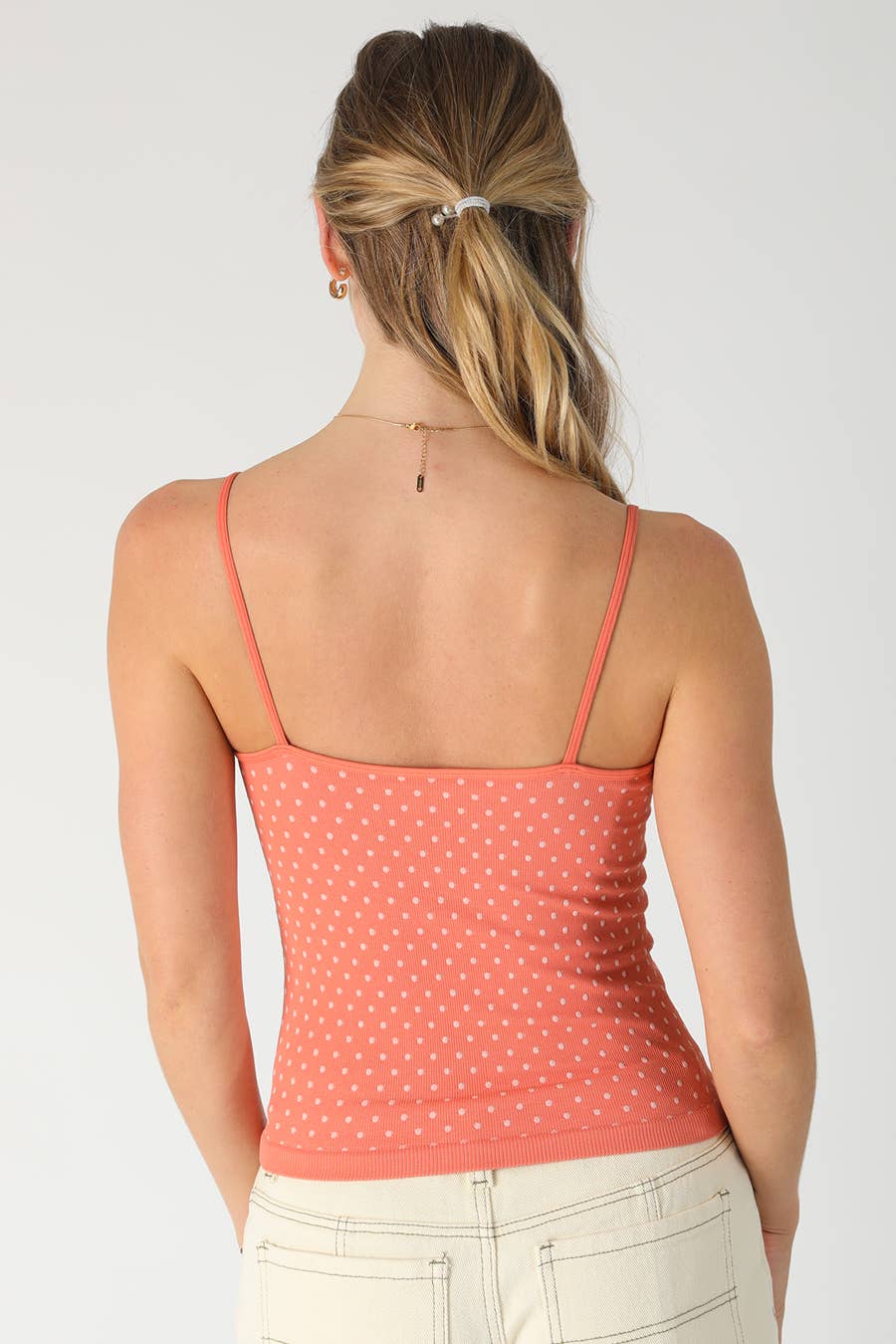 Polka Dot Strap Cami