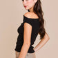 Asymmetrical Neck Sweater top