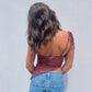 Kelly Lace Asymmetrical Top