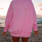 Lottie Pink Bikini Beaded Ocean Hoodie