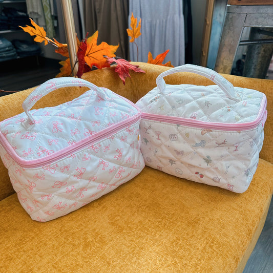 Makeup Bag W/Handle