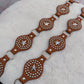 Brown Star Studded Belt