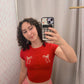 Willow Red Skirt