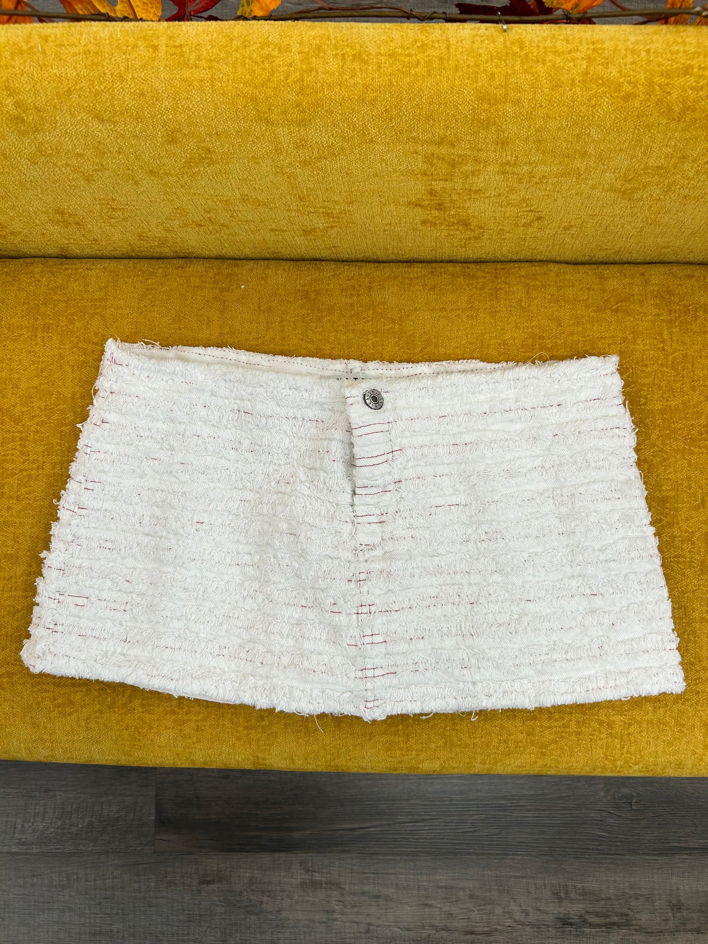 Frayed Mini Skort