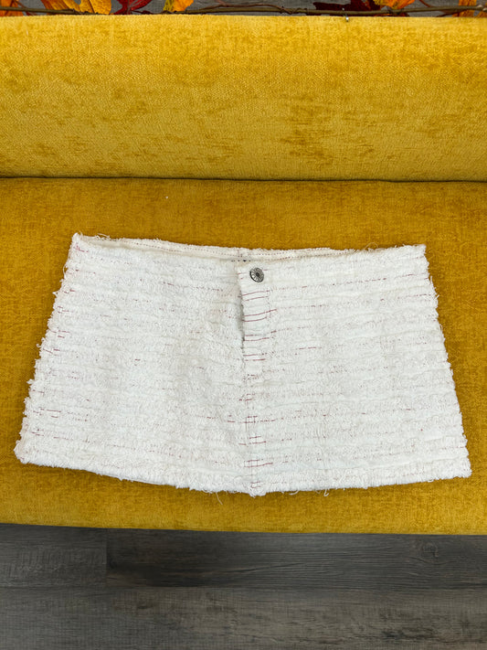 Frayed Mini Skort