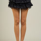 Frill Lace Mini Skort
