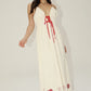 Shell Halter Maxi Dress