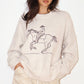 Embroidered Cowboy Knit Sweater