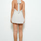 Polkadot Halter Neck Mini Dress