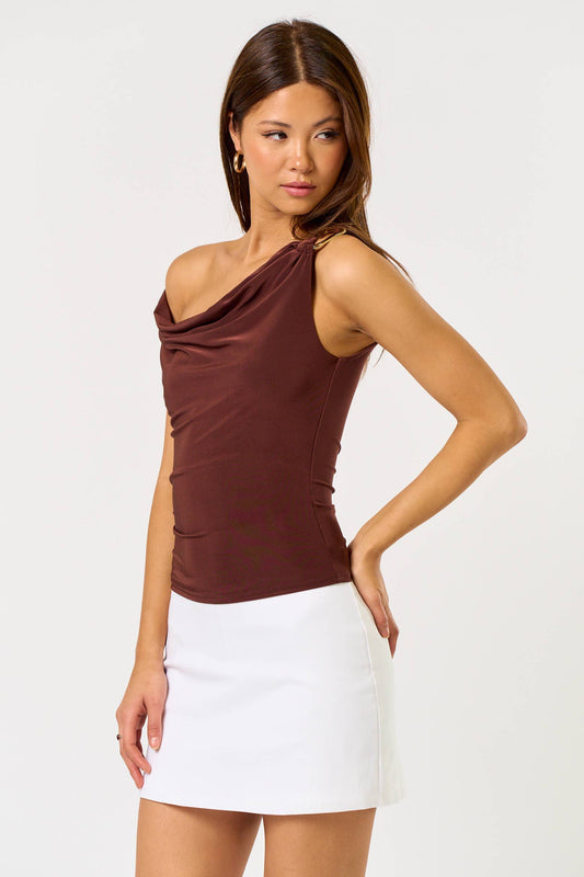 Metal Trim Cowl Top