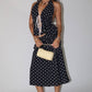 Polka Dot Halter Top with Tie Back