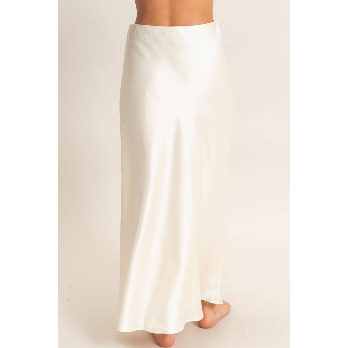 Satin Maxi Skirt