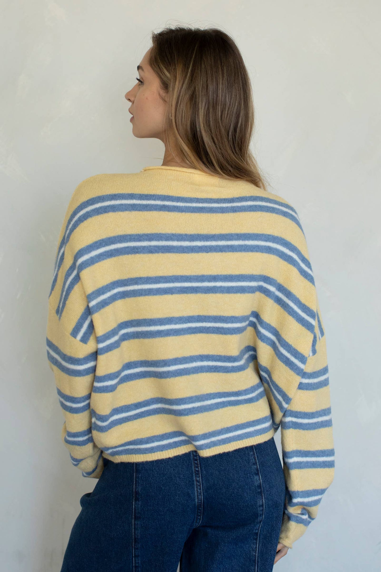 Piper Cardigan - Varsity Stripe