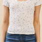Blue Flower Shirt