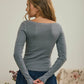 Boatneck Long Sleeve