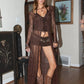Ivy Lace Long Sleeve Duster Top