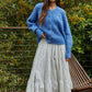 Cobalt Blue Sweater Cardigan