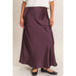 Satin Maxi Skirt