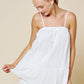 Eyelet Tie-Neck Shorts