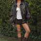 Oversized Bomber Jacket