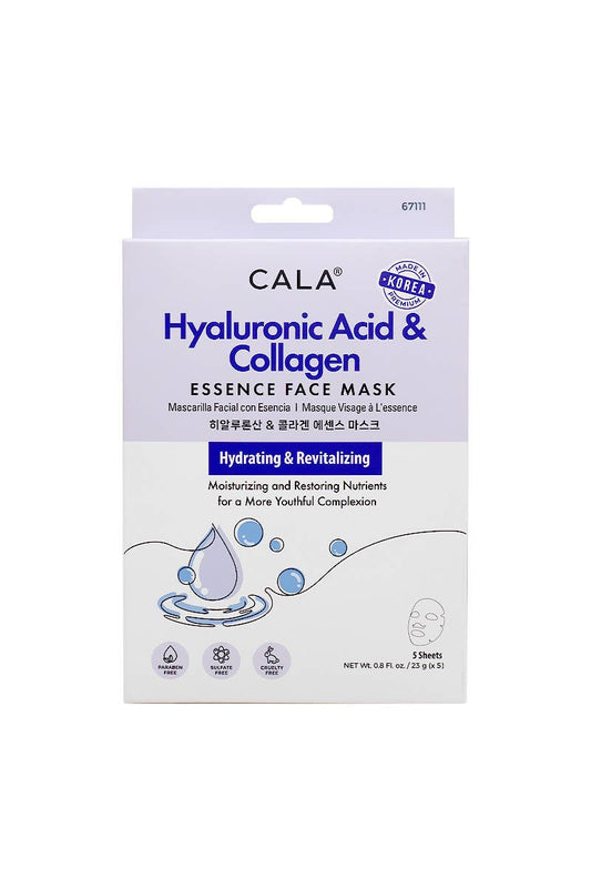 Hyaluronic Acid & Collagen Essence Face Mask