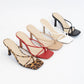 Thin Strap Kitten Heels