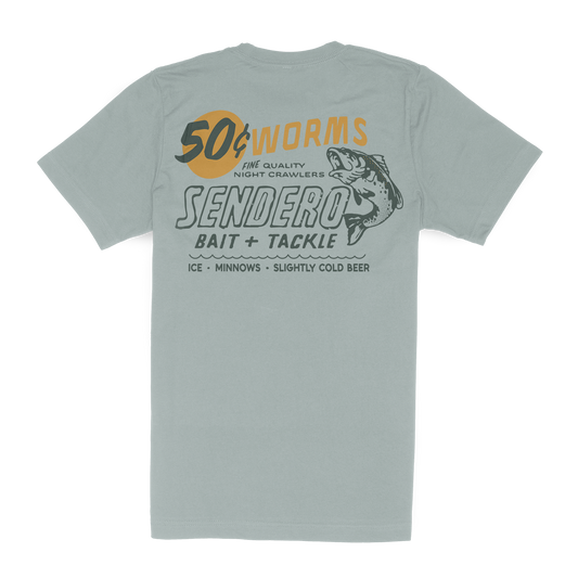 50 Cent Worms T-Shirt: Sterling Blue / X-Large