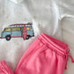 Pearl Grey Van Star Embroider Hoodie