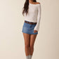 ONE-SHOULDER SIMPLE KNIT