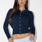 Lace Trim Shorts: Low Rise