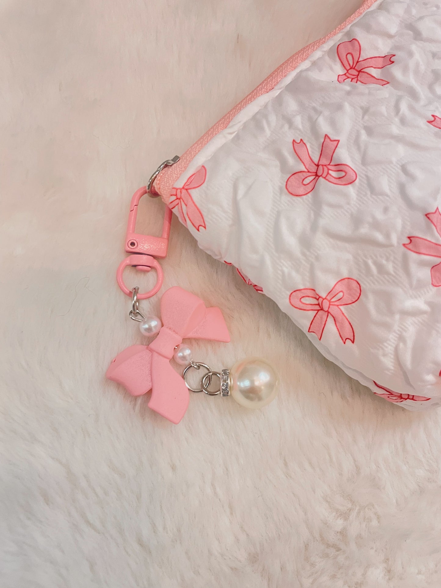 Bow & Pearl Coin Purse