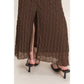Textured Maxi Skirt