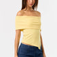 Aly Asymmetrical Off Shoulder Top