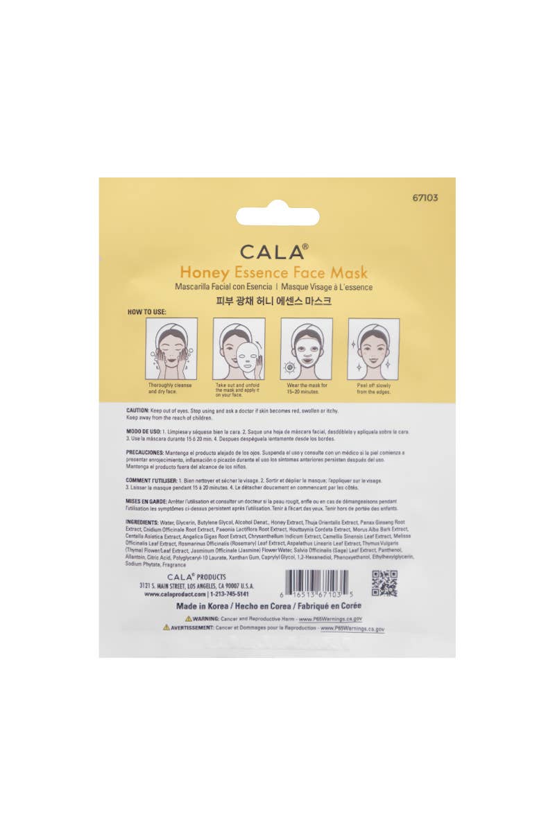 Honey Essence Facial Sheet Mask