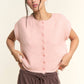Soft Button-Front Knit Top