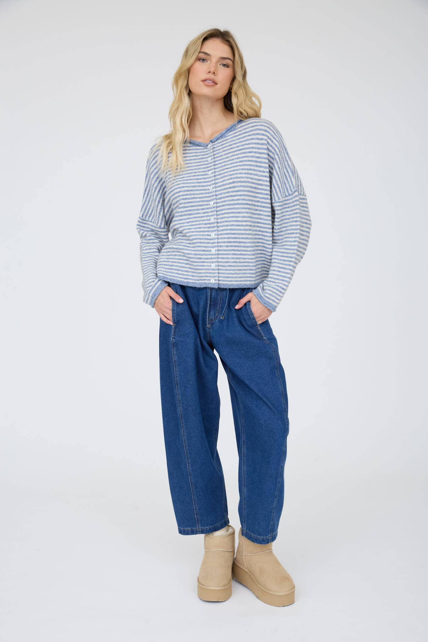Sadie Striped Cardigan