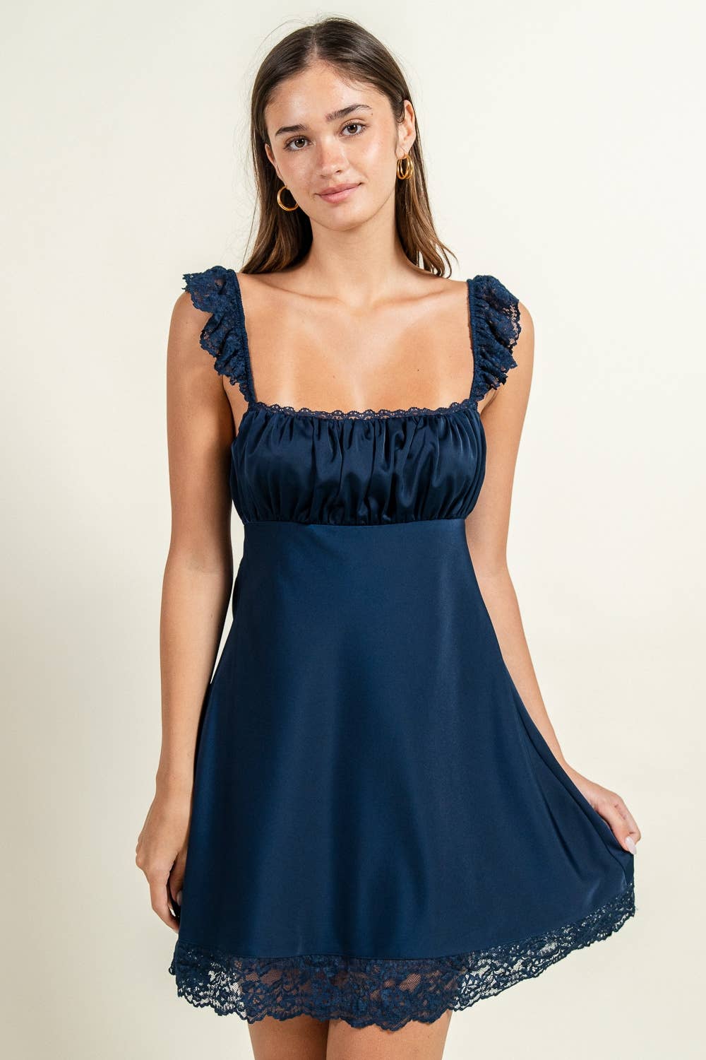 Spencer Satin Dress