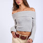 Overfold Knit Sweater