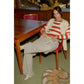 Striped essential pants
