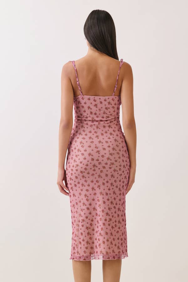Pink Rose Dress